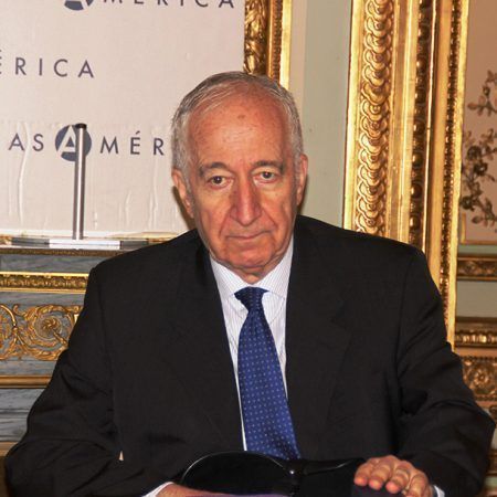 - Bernardo Kliksberg ofreció una conferencia el pasado mes de octubre en Madrid. Foto. J.I.Igartua