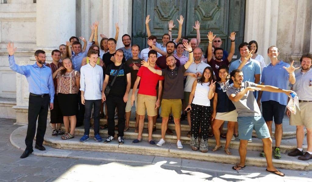 El grupo del curso Venice faith and politics. Foto. Venice F+P