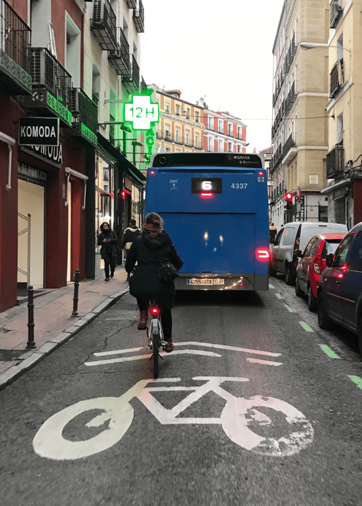 El uso de la bicicleta en Madrid ha crecido sin necesidad de vías segregadas