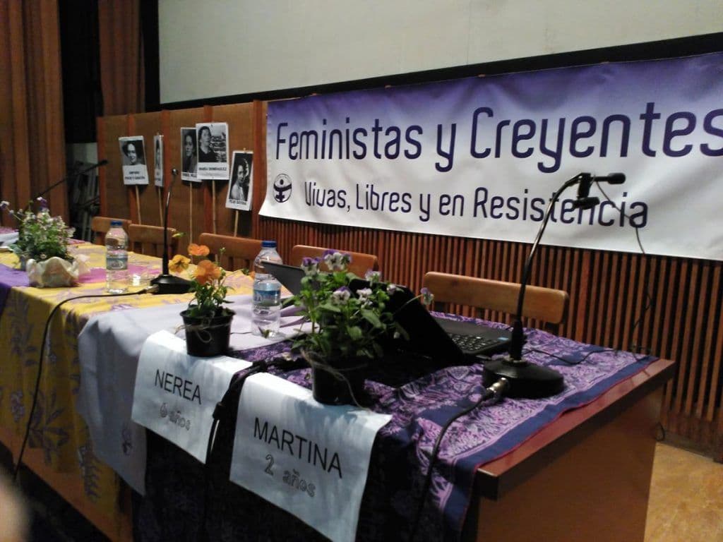 feminismo creyente en Zaragoza