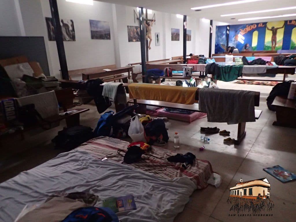 San Carlos Borromeo acoge a familias refugiadas que piden asilo en España