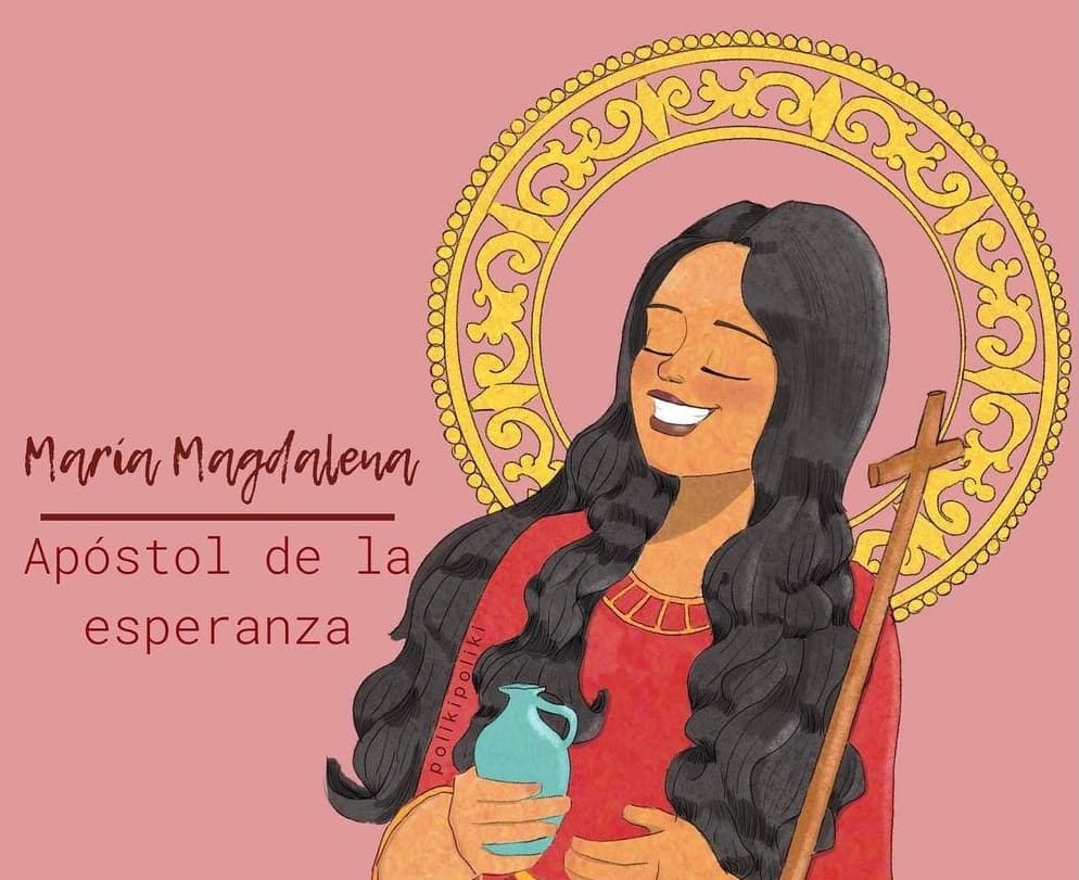 María Magdalena. Ilustración: Poliki poliki design